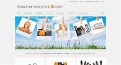 Desktop Screenshot of geschenkemarkt.com